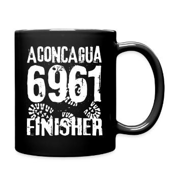 Cerro Aconcagua Andes Argentine 7 Sept Sommets - Mug uni - noir - Droite