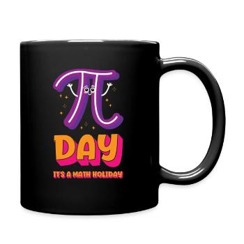 Pi Day Math Holiday Pi Symbol Number - Mug uni - noir - Droite