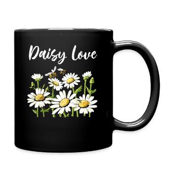 Daisy Love - Full Colour Mug - black - Right