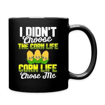 Corn Agriculture Crops Farming Farmer - Full Colour Mug - black - Right