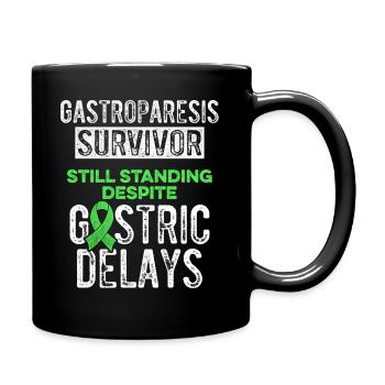 Guerrier de la sensibilisation à la gastroparésie Survivant - Mug uni - noir - Droite