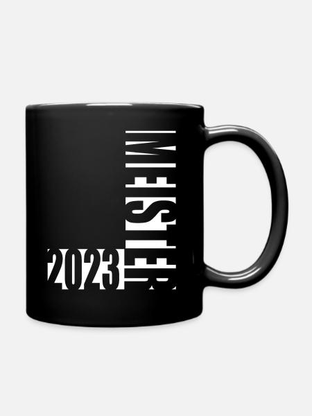 Meister 2023 Aufstiegstrikot Aufstieg 23 - Tasse einfarbig - Schwarz