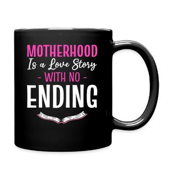 Maternity Committed Mother - Full Colour Mug - black - Right