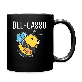 Artists and bee lovers - Full Colour Mug - black - Right