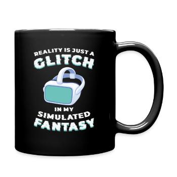 Simulation Fantasy Réalité Science-Fiction - Mug uni - noir - Droite