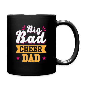Cheerleader Proud Cheer Dad Cheerleading - Mug uni - noir - Droite