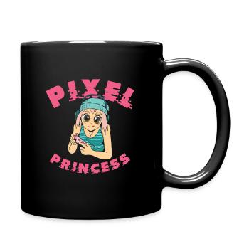 Internationaler Frauentag Gamer - Tasse einfarbig - Schwarz - Rechts