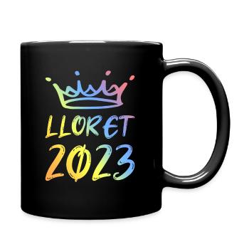 Lloret De Mar 2023 - Tasse einfarbig - Schwarz - Rechts