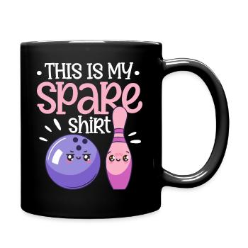 Amateur de jeu de quilles Joueur de quilles - C’est drôle - Mug uni - noir - Droite