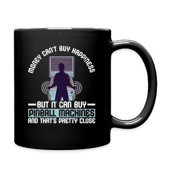 Retro-flipper-spieldesign Für - Mug uni - noir - Droite