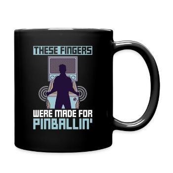 Flipper-arcade-spieldesign Für - Mug uni - noir - Droite