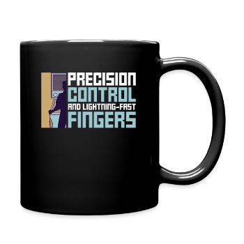 Flipper-design Für Flipper-automaten-spieler - Mug uni - noir - Droite