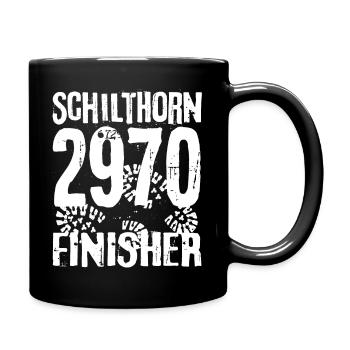 Schilthorn Piz Gloria Lauterbrunnen Mountaineer - Full Colour Mug - black - Right