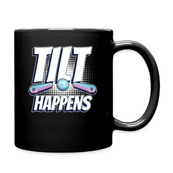 Spiel-flipping-machine-design Für - Full Colour Mug - black - Right
