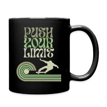 Skater Skating Skateboard Slogan - Full Colour Mug - black - Right