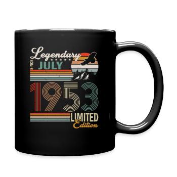 JULI 1953 - Tasse einfarbig - Schwarz - Rechts