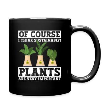 Kernenergie Und Kernkraftwerk - Full Colour Mug - black - Right