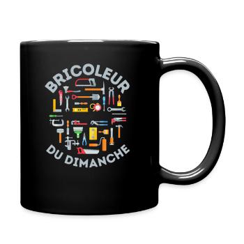 Bricoleur du dimanche - Mug uni - noir - Droite