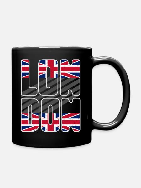 Londres, Angleterre, Royaume-Uni Voyage - Mug uni - noir