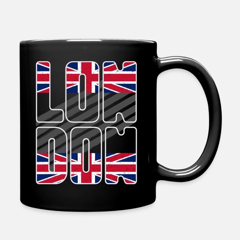 Londres, Angleterre, Royaume-Uni Voyage - Mug uni - noir