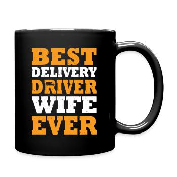Meilleur chauffeur-livreur de tous les temps - Mug uni - noir - Droite