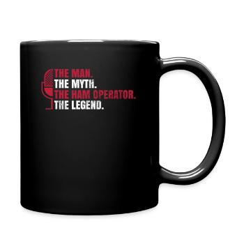 Amateurfunk-design Für Amateurfunk-amateur - Full Colour Mug - black - Right