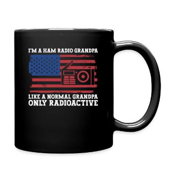 Amateurfunk-opa-design Für Lizenzierte - Mug uni - noir - Droite