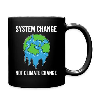 Citations sur le changement climatique Amoureux de la nature - Mug uni - noir - Droite