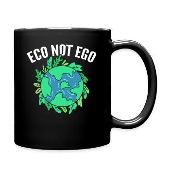 Eco Pas Ego Ecologiste - Mug uni - noir - Droite
