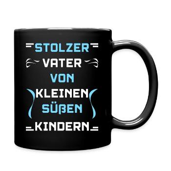 Proud father of children - Full Colour Mug - black - Right