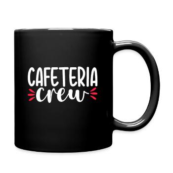 Cafeteria Crew School Lunch Lady Appreciation - Full Colour Mug - black - Right