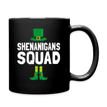 Shenanigans Squad St Patricks Day - Mug uni - noir - Droite