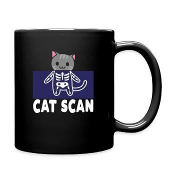 Radiologie Rad Tech Cat Scan Techniker Radiologe - Tasse einfarbig - Schwarz - Rechts
