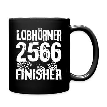 Lobhörner Bergsteigen Klettern Berner Oberland - Tasse einfarbig - Schwarz - Rechts
