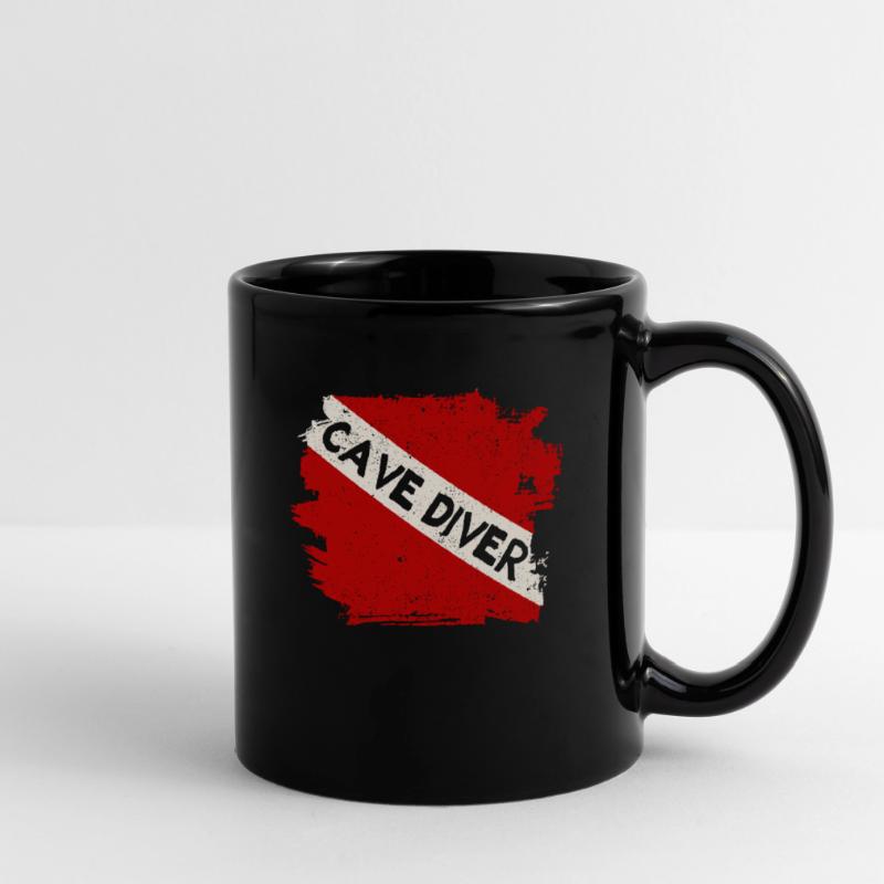 Cave Instructor Divemaster Deep Dive Instructor Full Colour Mug