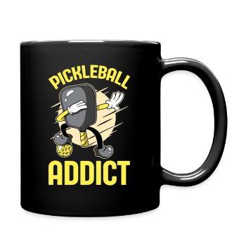 Pickleball Addictive Pickleball Racket Padel - Full Colour Mug - black - Right