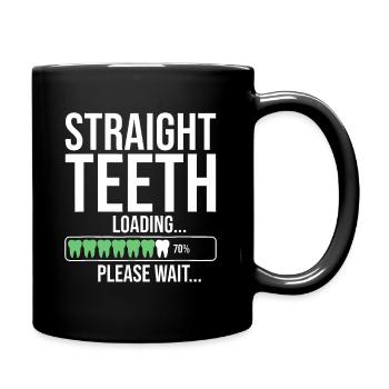 Orthodontic For Men Women Orthodontist Dental - Full Colour Mug - black - Right