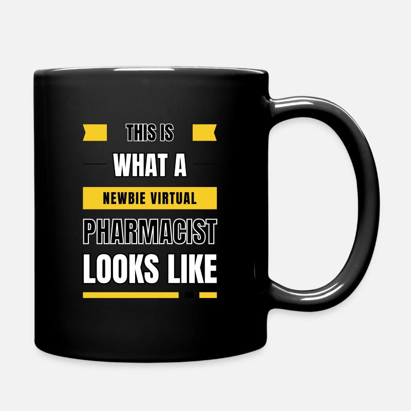 Pharmacien virtuel débutant - Mug uni - noir