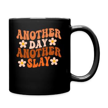 Another Day Another Slay Motivational - Full Colour Mug - black - Right