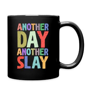 Another Day Another Slay Motivational - Full Colour Mug - black - Right