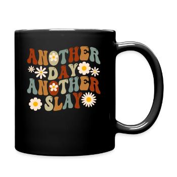 Another Day Another Slay Motivational - Full Colour Mug - black - Right