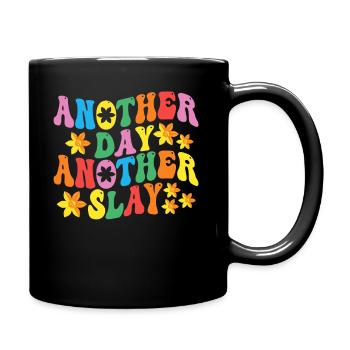 Another Day Another Slay Motivational - Full Colour Mug - black - Right