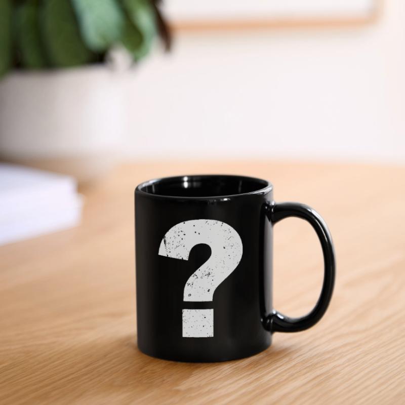 Point d’interrogation drôle Point d’interrogation Mug uni