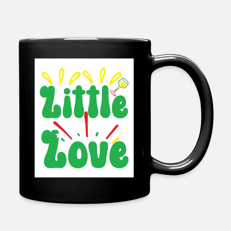 Peu d’amour - Mug uni - noir