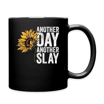 Another Day Another Slay Motivational - Full Colour Mug - black - Right