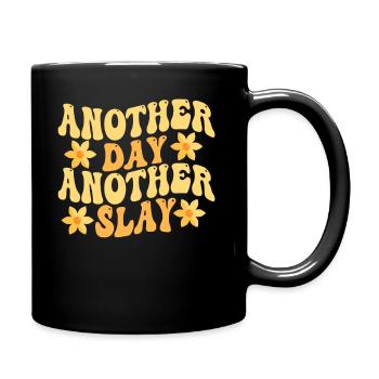 Another Day Another Slay Motivational - Full Colour Mug - black - Right