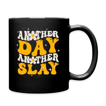 Another Day Another Slay Motivational - Full Colour Mug - black - Right
