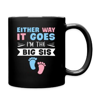 Quoi qu’il en soit, je suis la grande révélation du genre Sis - Mug uni - noir - Droite