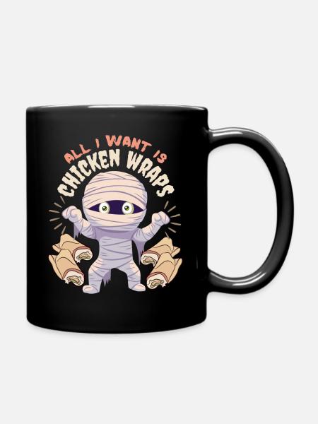 Drôle maman, maman de dessin animé, dire - Mug uni - noir