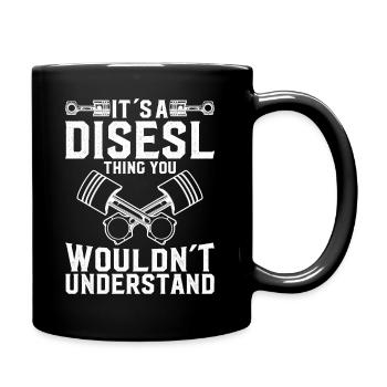 C’est une chose que vous ne comprenez pas - Mug uni - noir - Droite